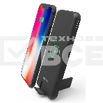 Портативный аккумулятор Cactus CS-PBFSQT-10000 Li-Pol 10000mAh 3A+3A черный 1xUSB беспроводная зарядка, фото3
