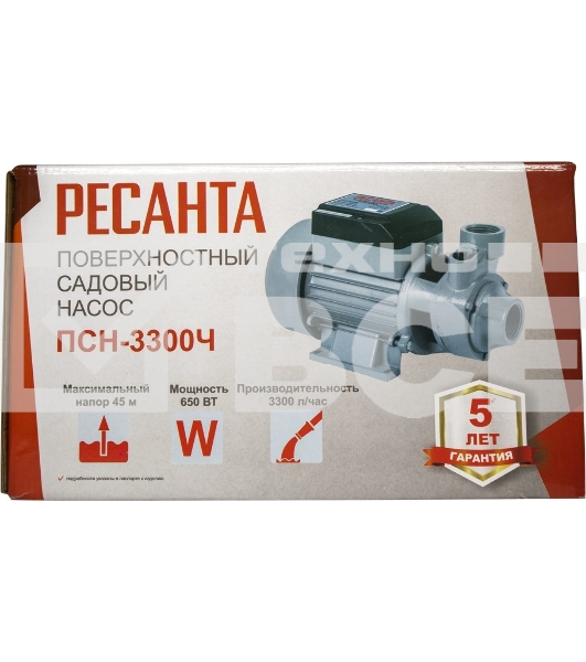 Поверхностный насос ПСН-3300Ч Ресанта