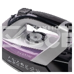 Утюг Galaxy Line GL 6128, фиолетовый с черным, паровой, 2200 Вт, постоянный пар 30 г/мин, паровой удар 140 г/мин, функции: самоочистка, антикапля, антинакипь, функция увлажнения, вертикальное отпаривание, защита от перегрева,  индикатор нагрева, керамичес, фото17