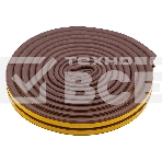 Уплотнитель резиновый Сибртех, 6 м, профиль 