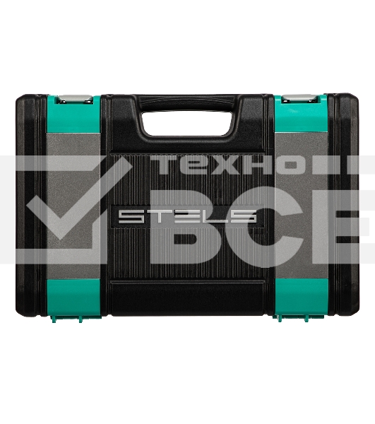 Набор инструментов Stels 14103 1/2'' CrV пластиковый кейс 60  предм.