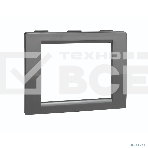 Рамка универсальная, 2 модуля, черный, RAL 9005 DKC/ДКС F00011B In-Liner Aero, фото4