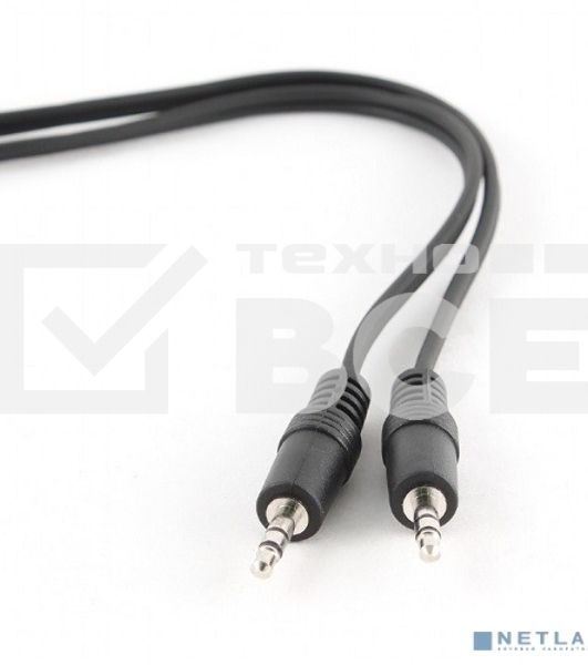 Кабель аудио Cablexpert CCA-404-3M, Jack3.5 - Jack3.5, 3м