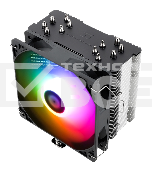 Кулер для процессора Thermalright Burst Assasin 120 ARGB (4-pin PWM, 154mm, Ni/CU, 6x6mm, ARGB, 1x120mm, 66.17CFM, 25.6dBA, 1550RPM, S: 1700, 1200, 115X, AM5, AM4)