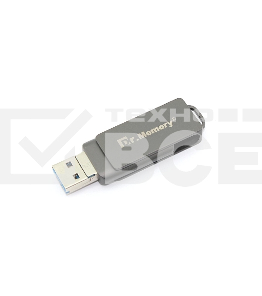 Флешка USB Dr. Memory 051 4Гб, USB 3.0, черный