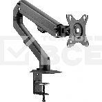 Кронштейн для мониторов Ultramounts UM728 черный 17'-27' макс.7кг крепление к столешнице поворот и наклон, фото10