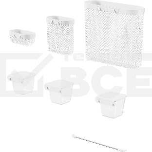 Лотки Cactus CS-PB-SET1 белый