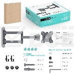 Кронштейн ONKRON R4 для телевизора 10