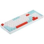 Клавиатура проводная A4Tech Fstyler FS300 (FS300 PANDA SNOWBOARDING), USB, белый/синий, фото22