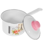 Ковш APPETITE SH05253 pretty 1,5 лиз нерж. стали. Объем 1,5л, размеры: 16х7,5 см, стекл. крышка, прутковая ручка,подар.коробка, фото4