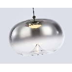 Подвесной светодиодный светильник Ambrella light LH11099/3 BK/SM черный/дымчатый 12W 3000K D350*1505, фото4