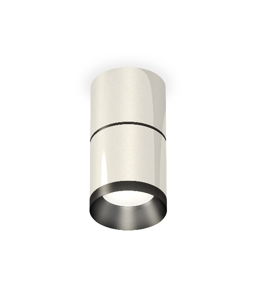 Светильник Ambrella Light XS7405041 PSL/PBK серебро полированное/черный полированный MR16 GU5.3 (C7405, A2071, C7405, N7031)