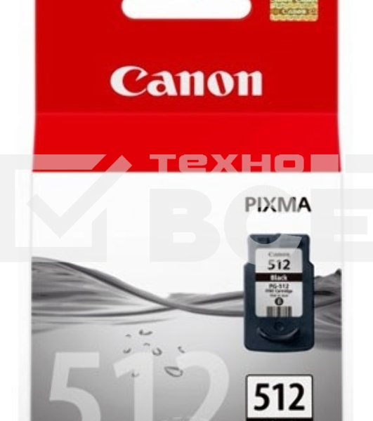 Картридж струйный PG-512Bk (2969B007) черный (401 стр.) для Canon PIXMA MP240, 260, 480
