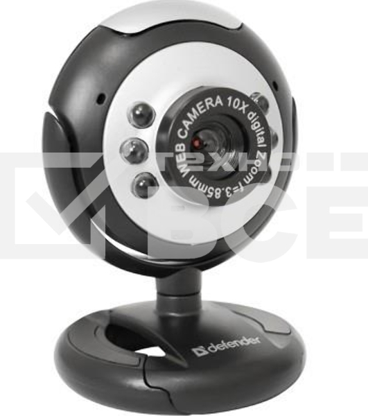 Веб-камера Defender C-110 0.3МП, USB, 640x480