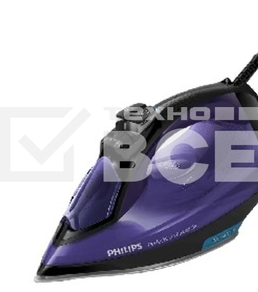 Утюг Philips GC3925/30 2500Вт синий/черный