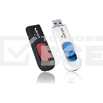 Флэш диск ADATA Flash Drive 64Gb С008 AC008-64G-RWE {USB2.0, White}, фото3