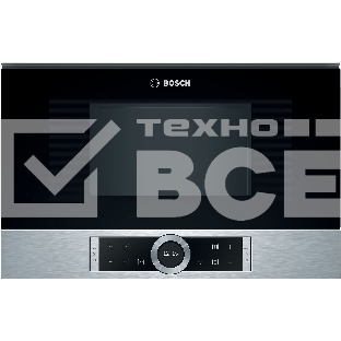 Встраиваемая микроволновая печь Bosch BFL634GS1 /900Вт, 5 режимов, инвертер, 21 л, сталь