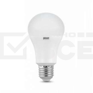 Светодиодная лампа GAUSS 23212 LED Elementary A60 12W E27 1130lm 3000K 1/10/50 0
