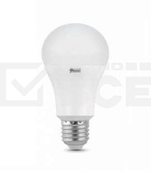 Светодиодная лампа GAUSS 23212 LED Elementary A60 12W E27 1130lm 3000K 1/10/50 0