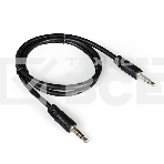 Кабель аудио Exegate EX284941RUS EX-CCA-404-0.5 (3.5mm Jack M/3.5mm Jack M, 0,5м, позолоченные контакты), фото 1