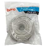 Патч-корд Buro Basic UTP 4 пары cat6 CCA molded 30м серый RJ-45 (m)-RJ-45 (m), фото3