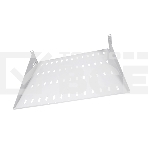 Полка стационарная ЦМО МС-40 2U нагр.:15кг. 19' 400мм серый (упак.:1шт), фото8