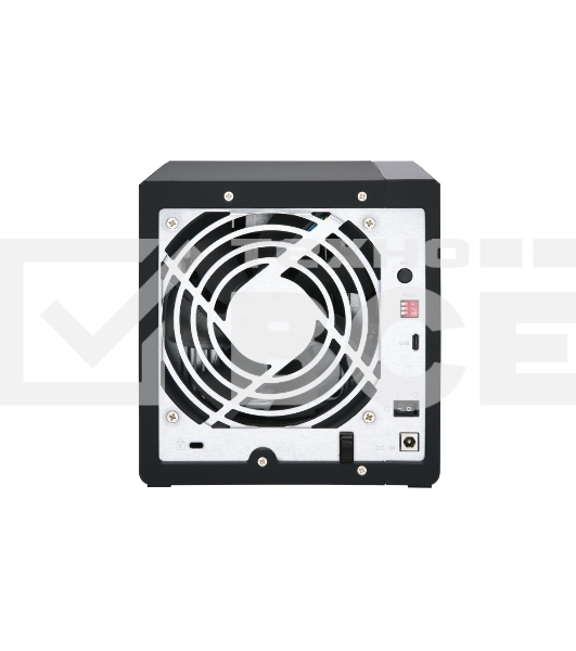 Полка расширения сетевого хранилища без дисков channel QNAP DAS TR-004 4 Bay 2.5/3.5 SATA Type-C USB 3.1 Gen 1 (5 Gb/s) Direct Attached Storage with Hardware RAID