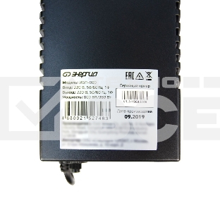 Источник бесперебойного питания ЭНЕРГИЯ 800 входное напряжение 165-275В