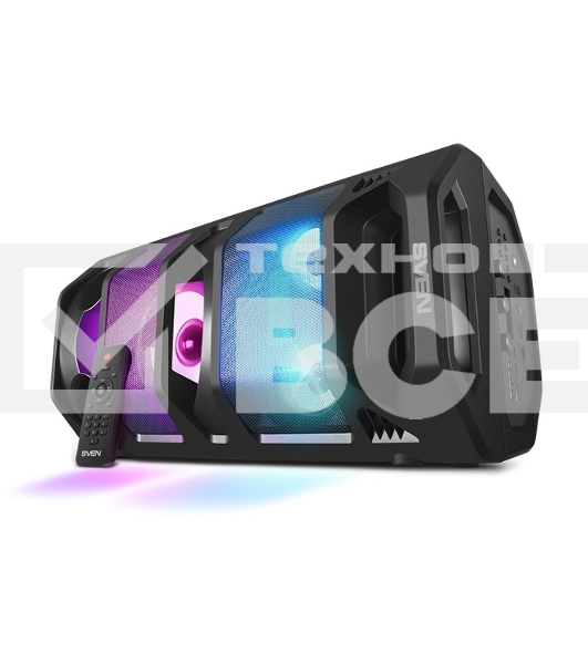 Мобильные колонки Sven PS-670 2.0 чёрные 2x32.5W  Bluetooth