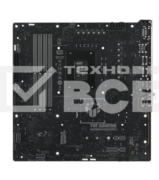 Материнская плата ASUS TUF GAMING B760M-BTF WIFI D4, LGA 1700, Intel B760, 4xDDR4, 4xSATA, 3xM.2, 1xPCIe 5.0 x16, 1xPCIe 4.0 x4, 1xPCIe x1, 1xUSB-A 3.2 Gen 2, 2xUSB-A 3.2 Gen 1, 4xUSB 2.0, 1xUSB-C 3.2 Gen 1, 1xUSB-C 3.2 Gen 2, 1x2.5Gb LAN, 3x3.5 мм, 7.1, 