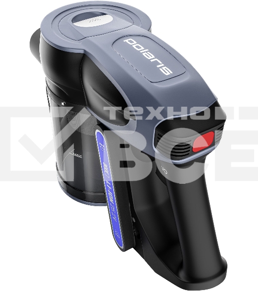 Пылесос Polaris PVCS 7090 HandStick PRO Aqua 450Вт жемчужный/серый