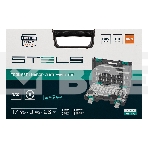 Набор инструментов Stels 14103 1/2'' CrV пластиковый кейс 60  предм., фото2