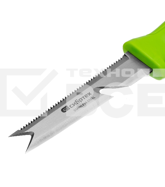 Нож туристический 'поплавок'многофункциональный для туристов, рыбаков и садоводов 220 мм Сибртех