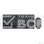 Комплект клавиатура+мышь беспроводные Gembird KBS-9100, 2.4ГГц, чёрн, 84кл, 1600 DPI, бат. в компл., фото2