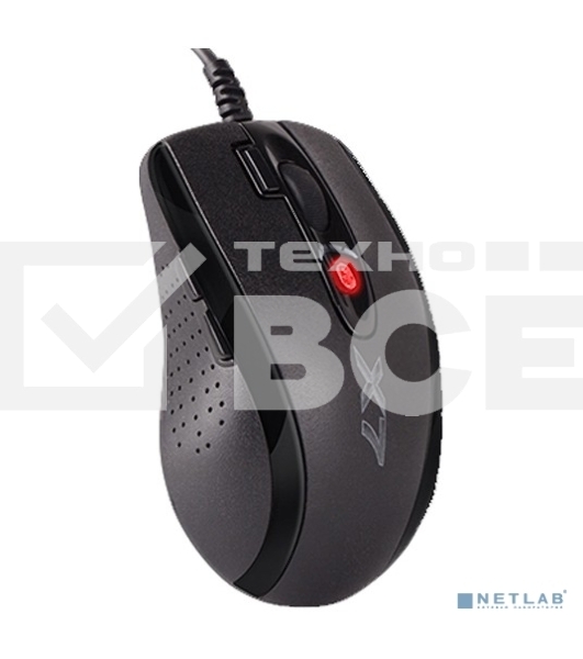 Мышь проводная A4Tech X-710MK черный, 2000 dpi, USB, кнопки - 7