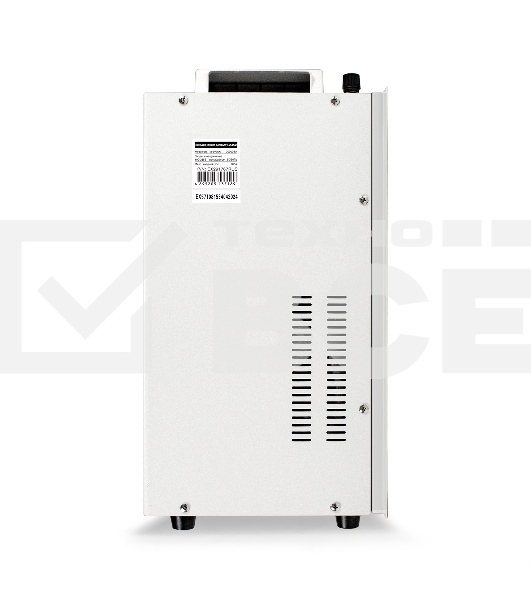 Стабилизатор напряжения настенный ExeGate Master Turbo AVS-20000 (20000ВА, вход 100-265В, цветной дисплей, выход 220В±8%, КПД 98%, 5 уровней защиты, задержка, усиленный метал.корпус, 1*Schuko+клем.колодка, RTL)