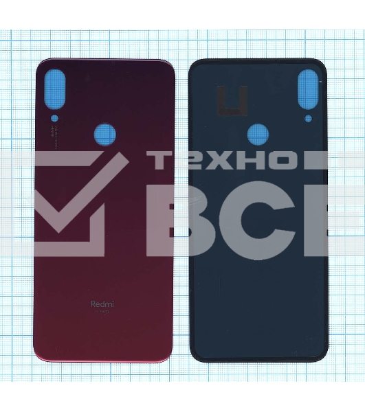 Задняя крышка для Xiaomi Redmi Note 7 красная