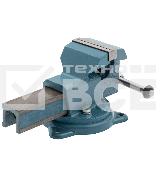 Тиски Россия слесарные,80 мм,поворотные 18662