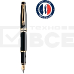 Ручка перьевая Waterman Expert 3 (CWS0951640) Black Laque GT F сталь подар.кор., фото 1