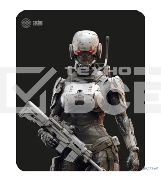Коврик для мыши Cactus Cyborg CS-MP-D10M 300x250x3мм