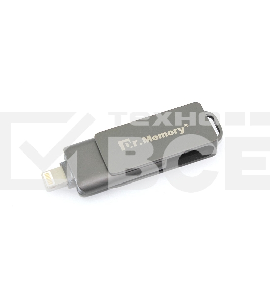 Флешка USB Dr. Memory 051 4Гб, USB 3.0, черный