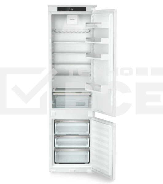 Встраиваемый холодильник Liebherr Pure, ниша 194 см, EasyFresh, МК NoFrost 3 контейнера, сенсорный дисплей Touch, door sliding.