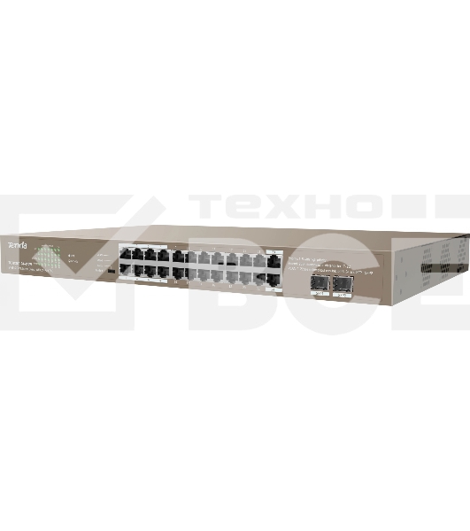 Коммутатор 24PORT 24POE TEG1126P-24-410W TENDA