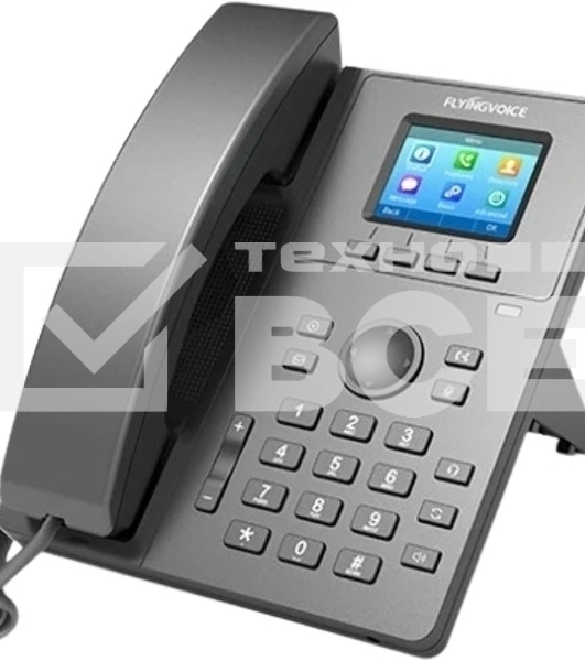 Телефон IP Flyingvoice P11W серый