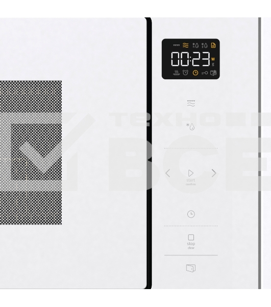 Микроволновая печь Gorenje BM251SG2WG 25 л, 900 Вт, белый (встраиваемая)