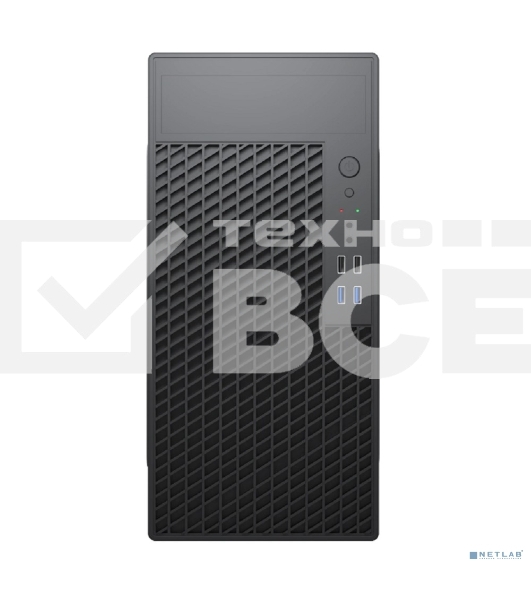 Компьютерный корпус с блоком питания Foxline 450Вт./Case Forza mATX, 450W, 2xUSB 2.0+2xUSB 3.0, Black, w/o FAN, 8 см fan PSU, power cord