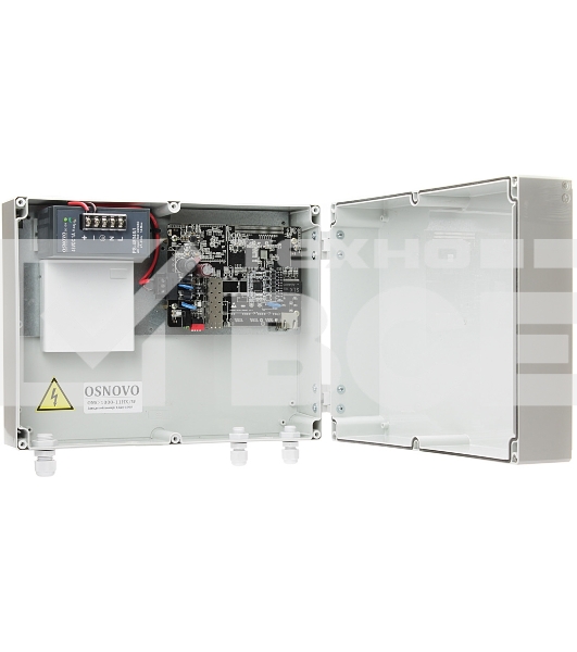 Уличный медиаконвертер OSNOVO GE с PoE, 1 х10/100/1000Base-T с PoE (до 30W), 1хSFP (1000Base-X)