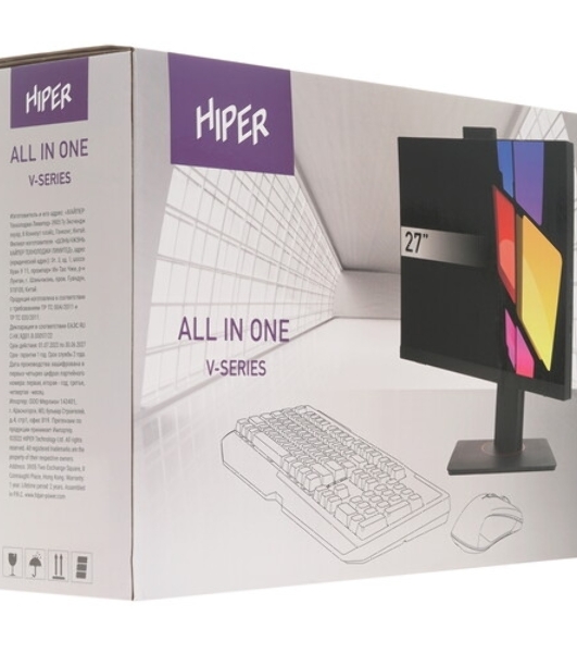 Монитор Hiper 23,8' – HC2427 -1920x1080/IPS/DP/HDMI