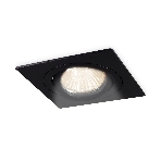 Встраиваемый поворотный точечный светильник Ambrella light TN102622 BK черный GU5.3 92*92*28, фото4