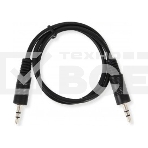 Кабель аудио Ningbo JAAC002-0.5 Jack 3.5 (m)/Jack 3.5 (m) 0.5м. черный, фото2